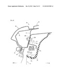 CURTAIN AIRBAG DEVICE FOR VEHICLE diagram and image