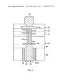 SEMICONDUCTOR DEVICE HAVING PENETRATION ELECTRODES PENETRATING THROUGH     SEMICONDUCTOR CHIP diagram and image