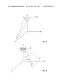 Acquisition of SAR images for computing a height or a digital elevation     model by interferometric processing diagram and image