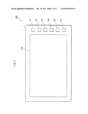 PORTABLE TERMINAL, INPUT CONTROL PROGRAM, AND INPUT CONTROL METHOD diagram and image