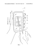 MULTIDIMENSIONAL VOLUME AND VIBRATION CONTROLS FOR A HANDHELD ELECTRONIC     DEVICE diagram and image