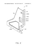 POSITIONING STRUCTURE FOR EXPANSION CARD diagram and image