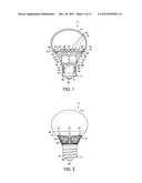 Light Emitting Diode (LED) Bulb diagram and image