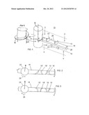 STIRRING ARM FOR MIXING SLURRY MATERIAL diagram and image