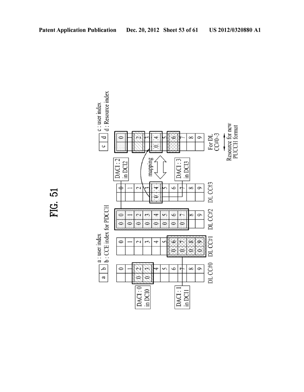 METHOD AND APPARATUS FOR TRANSMITTING CONTROL INFORMATION IN A WIRELESS     COMMUNICATION SYSTEM - diagram, schematic, and image 54