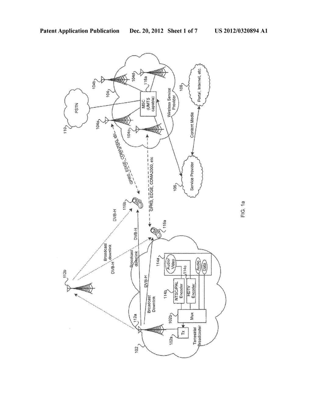 Concurrent Communicating of Multimedia Information in a Multistandard     Wireless Communication System - diagram, schematic, and image 02