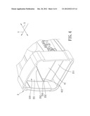 INPUT-PANEL-EQUIPPED PORTABLE SPEAKER DEVICE diagram and image