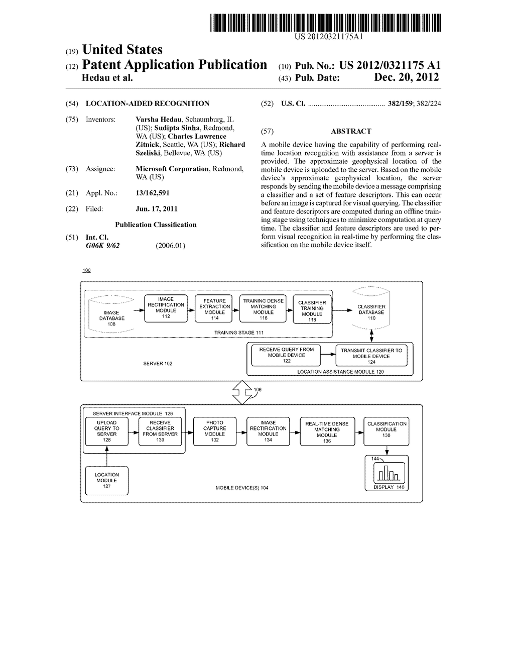 LOCATION-AIDED RECOGNITION - diagram, schematic, and image 01