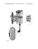 CONTROL DEVICE OF THE PISTON STROKE OF A DOSING PUMP FOR HIGH PERFORMANCE     AUTOMATIC FLOW REGULATION diagram and image