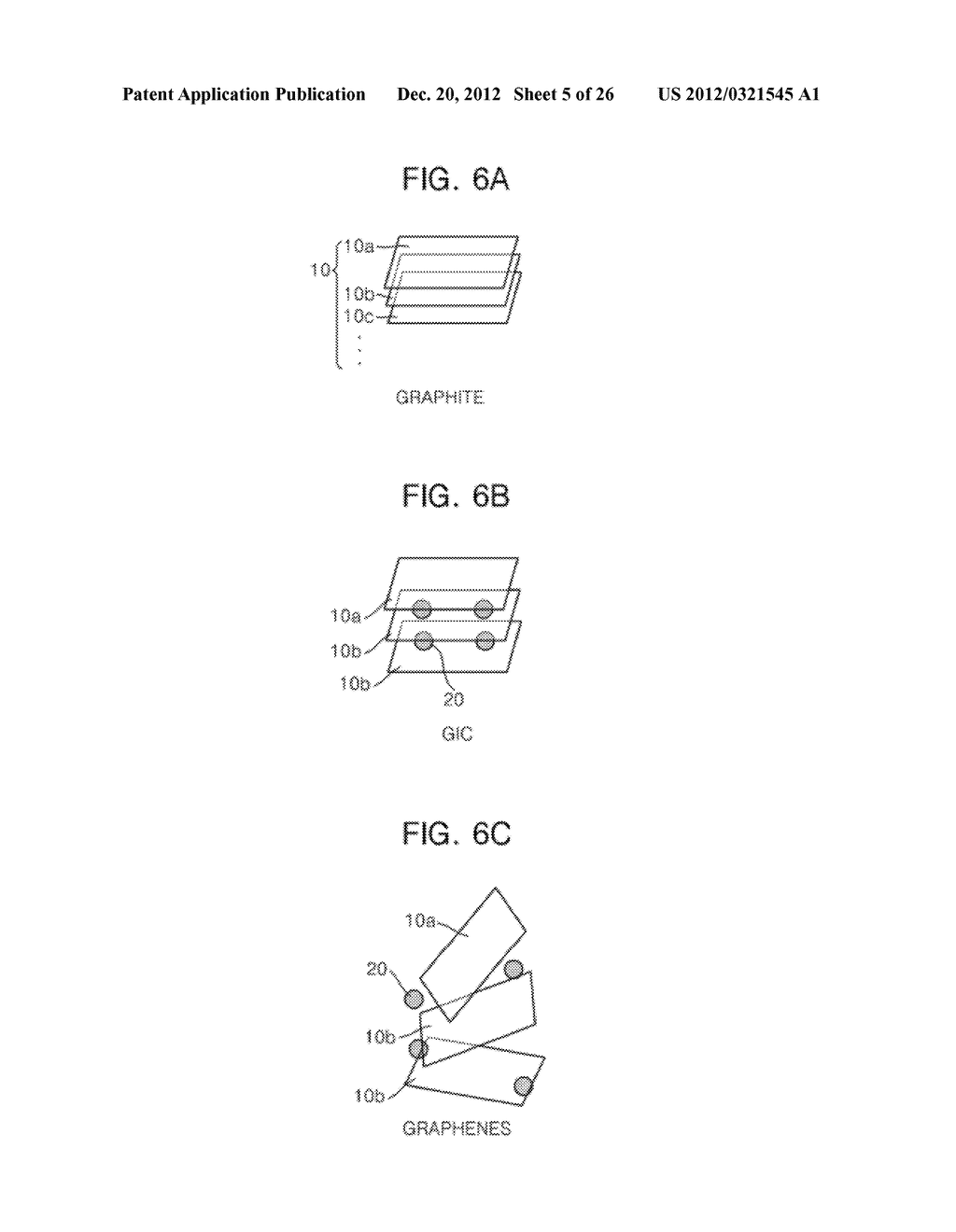 METHOD FOR PRODUCING GRAPHENES THROUGH THE PRODUCTION OF A GRAPHITE     INTERCALATION COMPOUND USING SALTS - diagram, schematic, and image 06