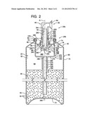 Aerosol Spray Texture Apparatus for a Particulate Containing Material diagram and image
