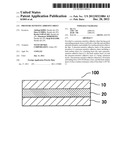 PRESSURE-SENSITIVE ADHESIVE SHEET diagram and image