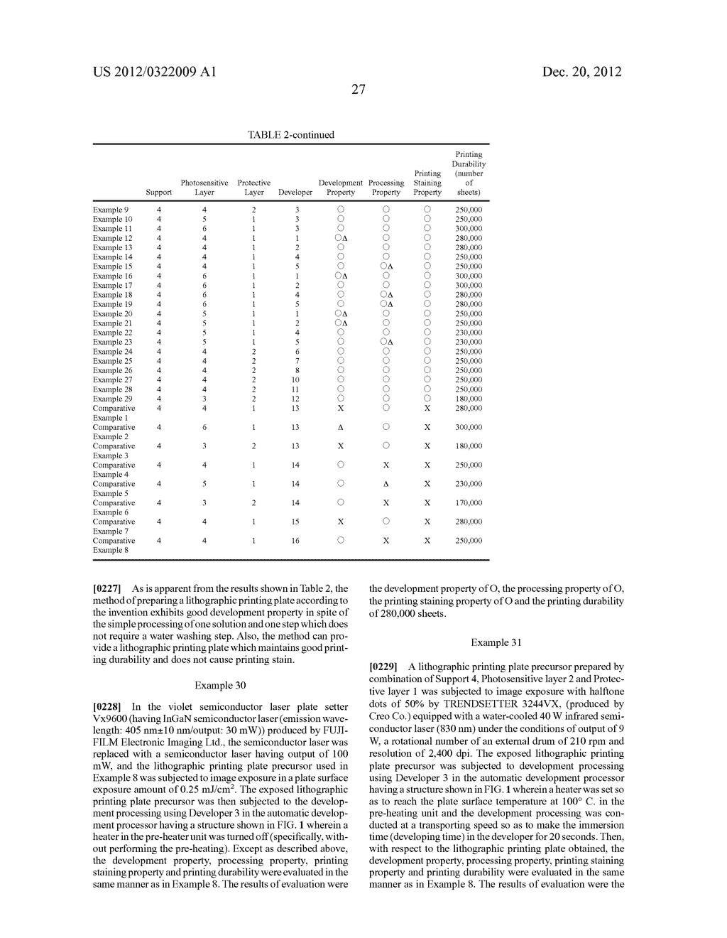 METHOD OF PREPARING LITHOGRAPHIC PRINTING PLATE AND DEVELOPER FOR     LITHOGRAPHIC PRINTING PLATE PRECURSOR - diagram, schematic, and image 29