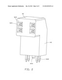 ELECTRONIC DEVICE WITH CONNECTOR diagram and image