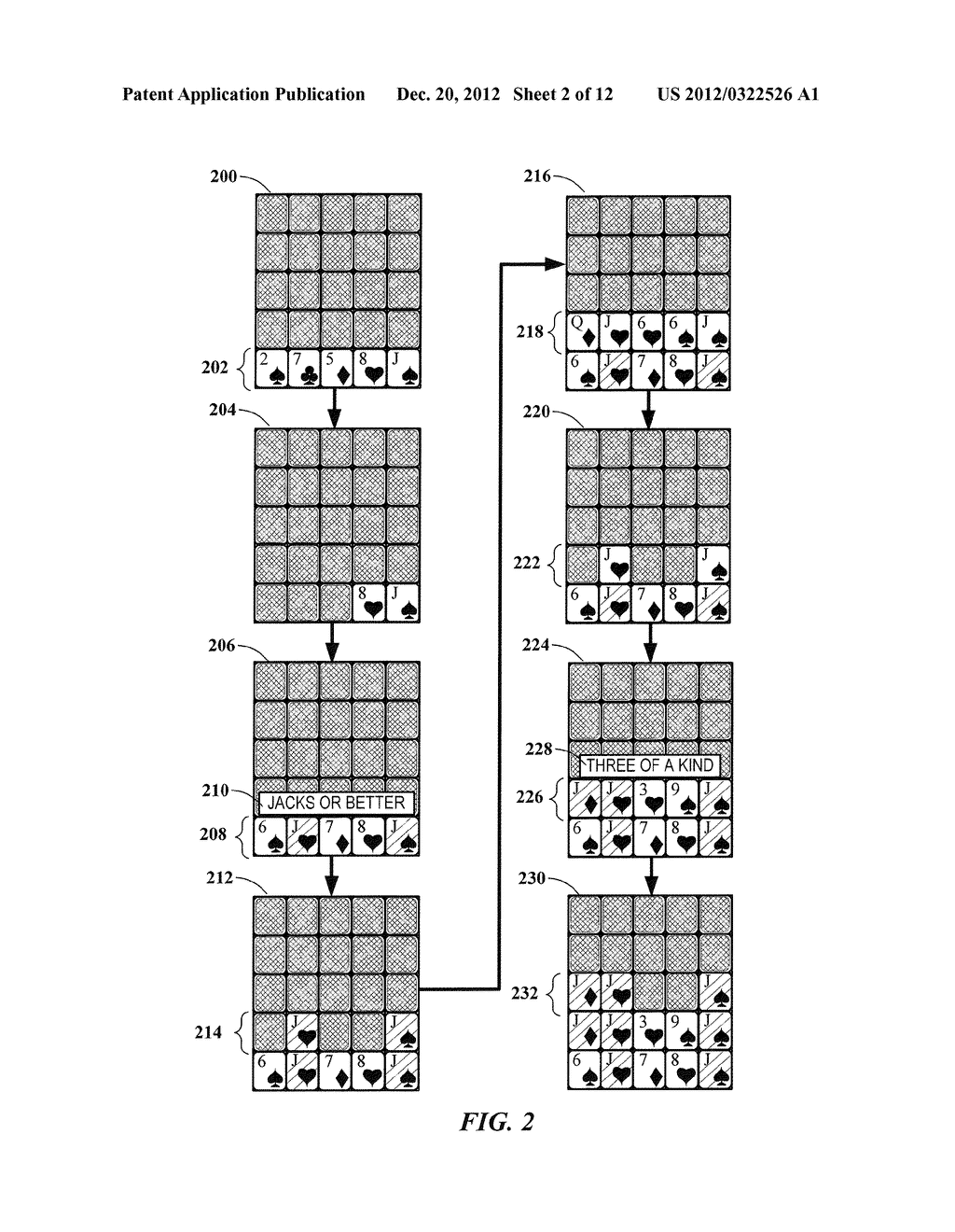 GAMING ACTIVITY AWARDING SUBSEQUENT PLAYS USING RESULTS OF PREVIOUS PLAYS - diagram, schematic, and image 03