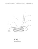 GOLF PUTTER diagram and image