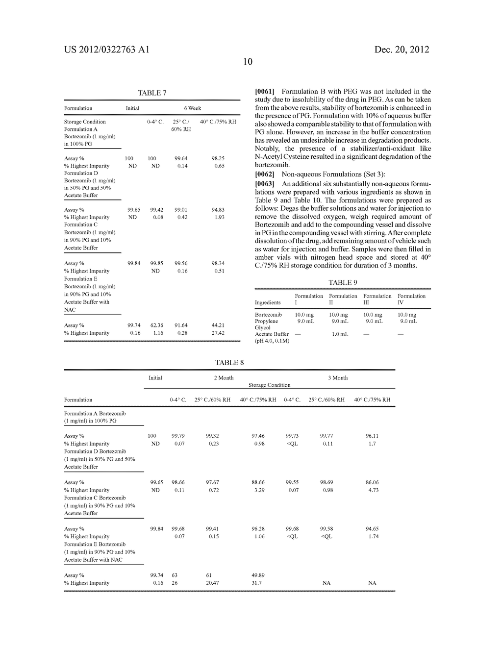 Stable Bortezomib Formulations - diagram, schematic, and image 11