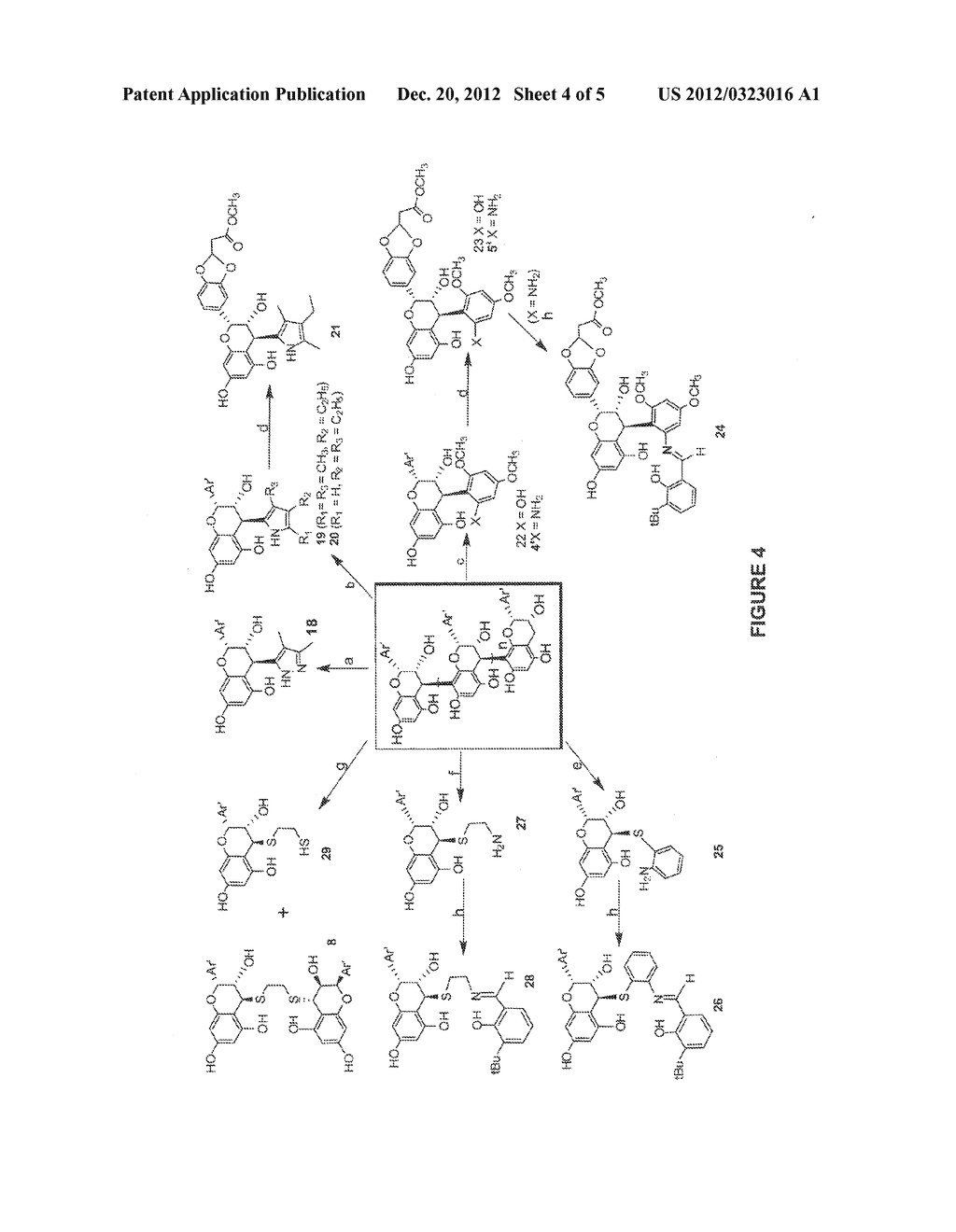 METHOD OF PREPARING DERIVATIVES/OLIGOMERS OF EPICATECHIN AND APPLICATIONS     THEREOF - diagram, schematic, and image 05