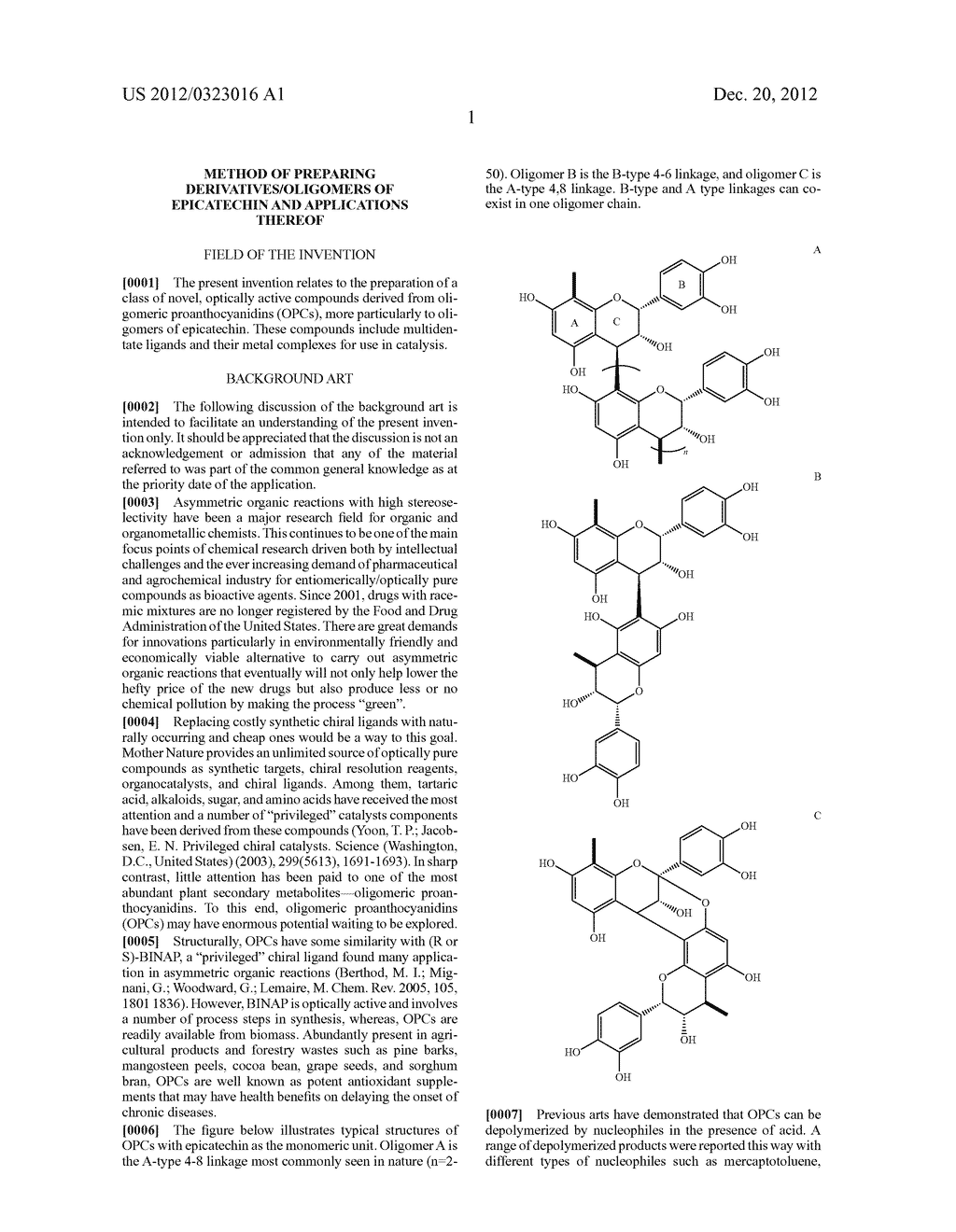 METHOD OF PREPARING DERIVATIVES/OLIGOMERS OF EPICATECHIN AND APPLICATIONS     THEREOF - diagram, schematic, and image 07