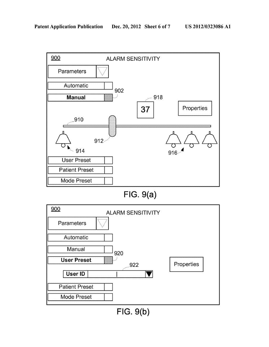 ALARM SENSITIVITY CONTROL FOR PATIENT MONITORS - diagram, schematic, and image 07