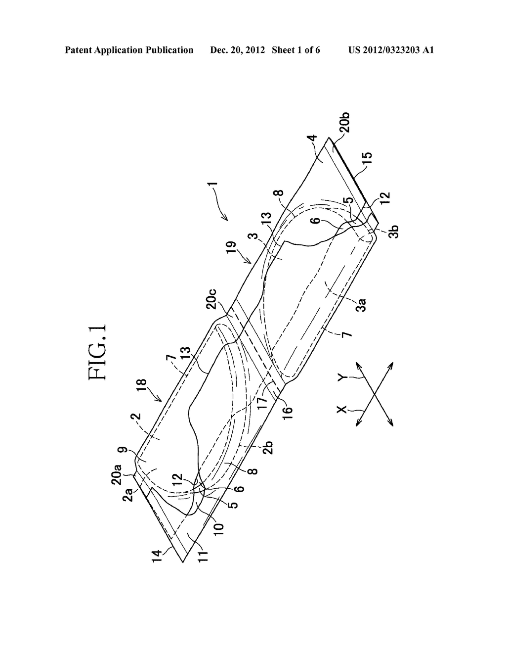 METHOD FOR MAKING PACKAGE-ABSORBENT ARTICLE ASSEMBLY AND PACKAGE-ABSORBENT     ARTICLE ASSEMBLY OBTAINED BY THE SAME - diagram, schematic, and image 02