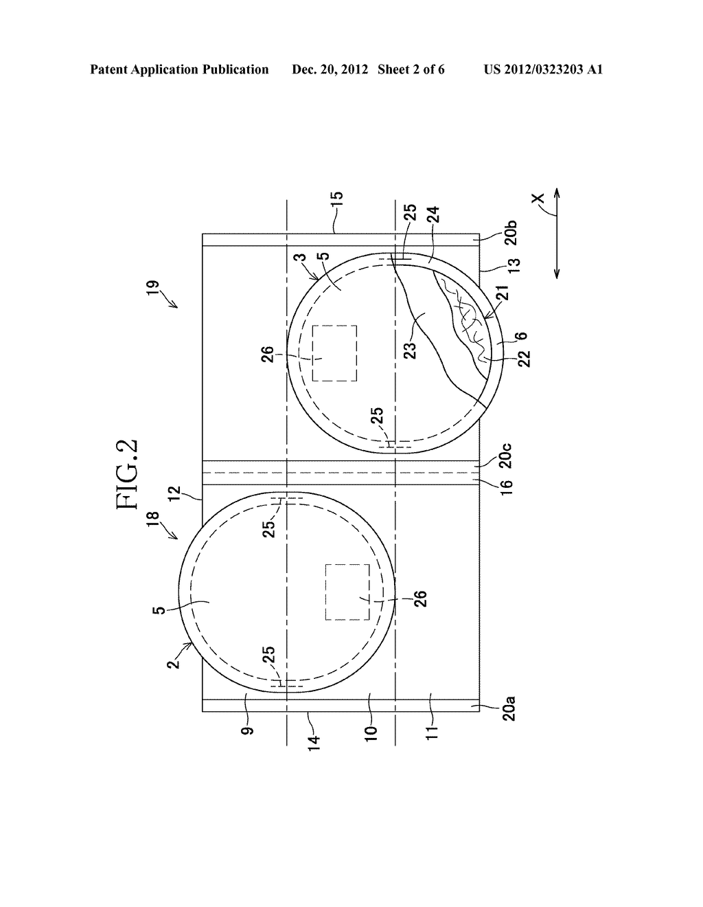 METHOD FOR MAKING PACKAGE-ABSORBENT ARTICLE ASSEMBLY AND PACKAGE-ABSORBENT     ARTICLE ASSEMBLY OBTAINED BY THE SAME - diagram, schematic, and image 03