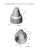 Adapter Cap and Nasal Washing System Using the Cap diagram and image