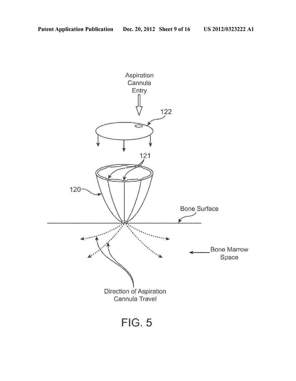 DEVICE AND METHOD FOR RAPID ASPIRATION AND COLLECTION OF BODY TISSUE FROM     WITHIN AN ENCLOSED BODY SPACE - diagram, schematic, and image 10