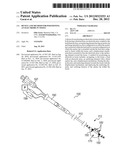 DEVICE AND METHOD FOR POSITIONING AN ELECTRODE IN TISSUE diagram and image