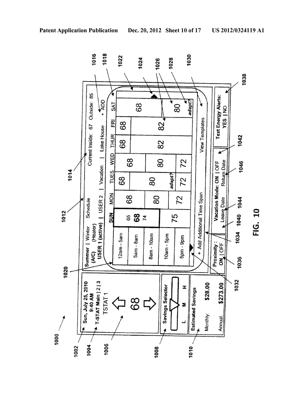 Energy Management System And Method, Including Auto-Provisioning     Capability Using Near Field Communication - diagram, schematic, and image 11