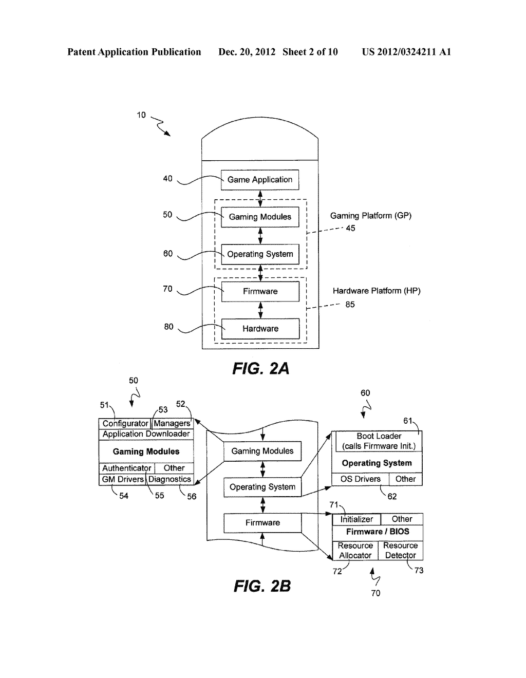 UNIVERSAL OPERATING SYSTEM TO HARDWARE PLATFORM INTERFACE FOR GAMING     MACHINES - diagram, schematic, and image 03