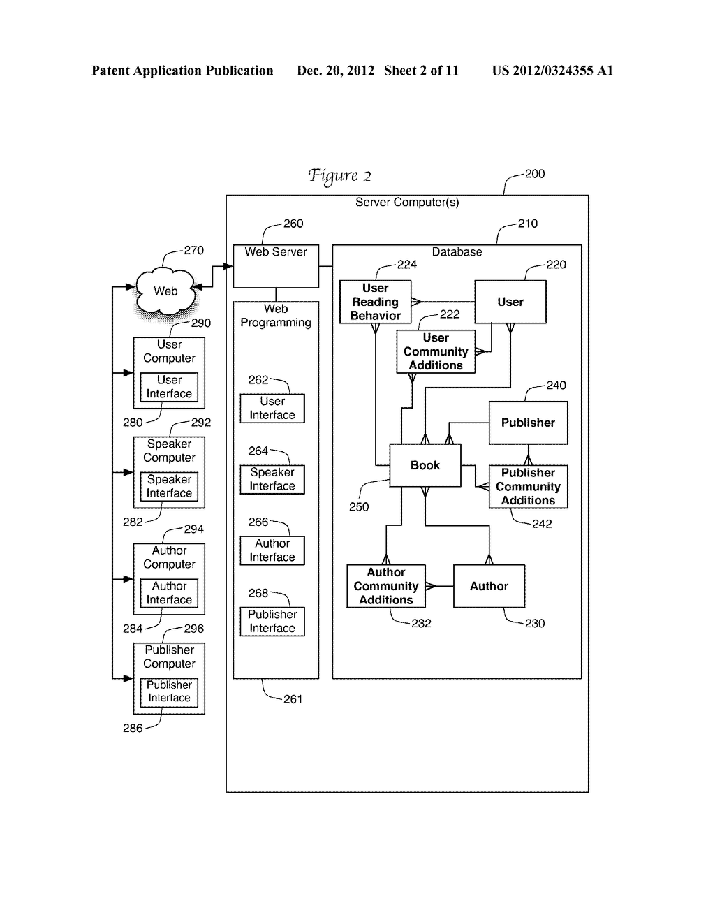 SYNCHRONIZED READING IN A WEB-BASED READING SYSTEM - diagram, schematic, and image 03