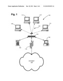 WIRELESS NETWORK HAVING MULTIPLE SECURITY INTERFACES diagram and image