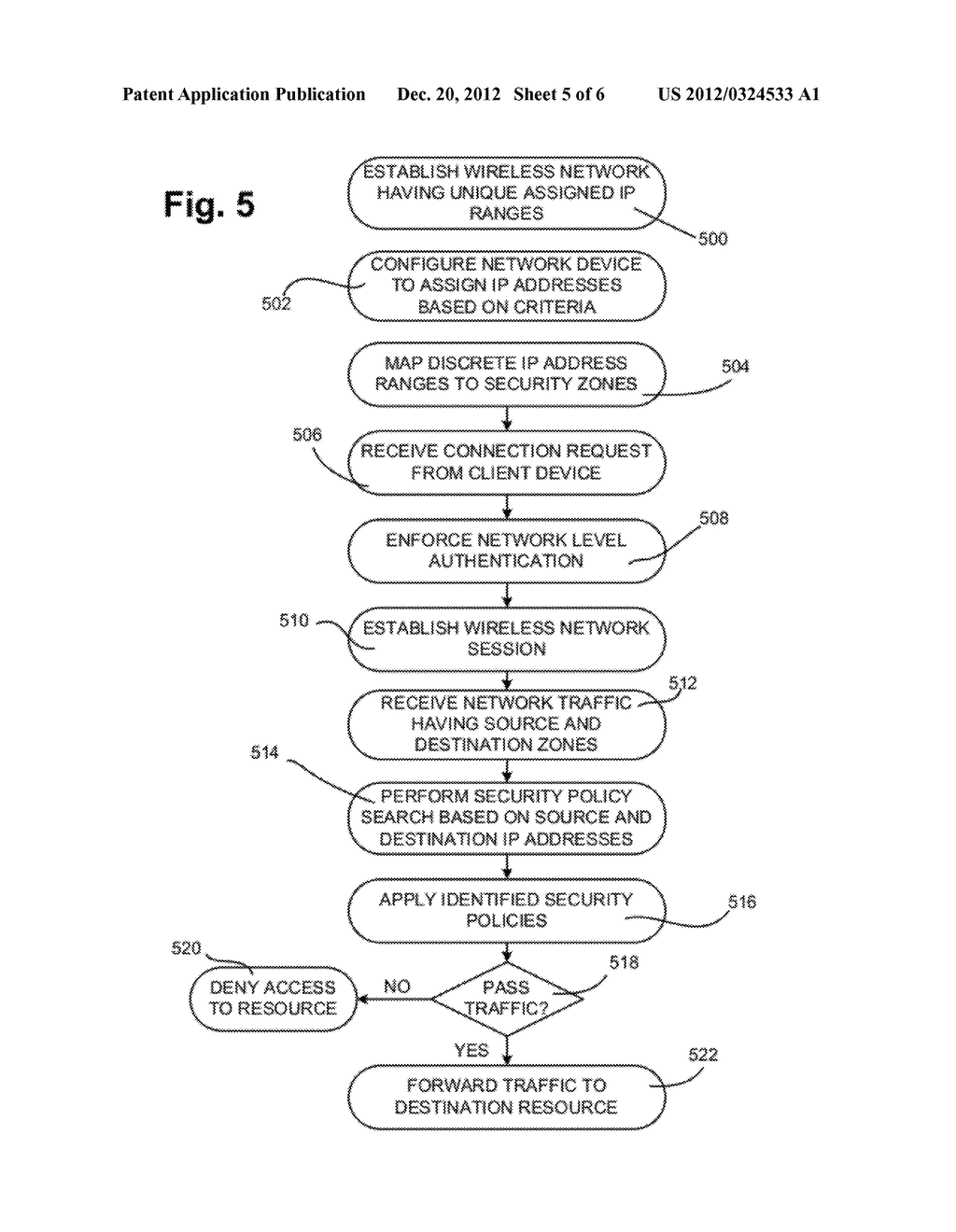 WIRELESS NETWORK HAVING MULTIPLE SECURITY INTERFACES - diagram, schematic, and image 06