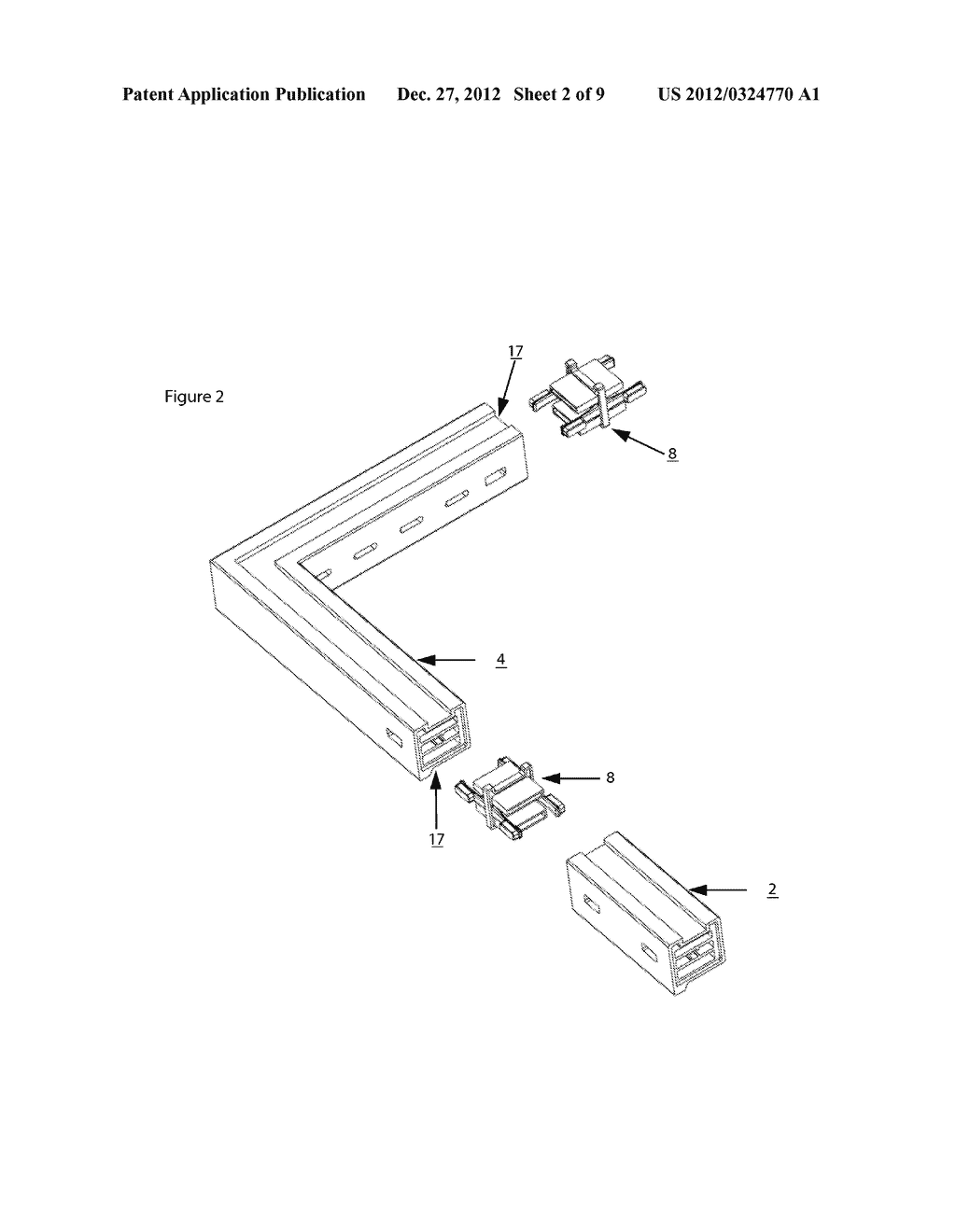 SNAP N' STRETCH STRETCHER BAR WITH CONNECTING SEGMENTS - diagram, schematic, and image 03