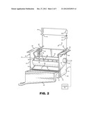 ICEMAKER WITH SWING TRAY diagram and image