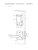 PUSH BUTTON LOCK diagram and image