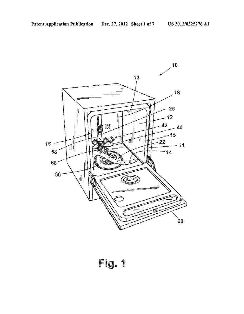 DISHWASHER WITH ROTATING ZONE WASH SPRAYERS - diagram, schematic, and image 02