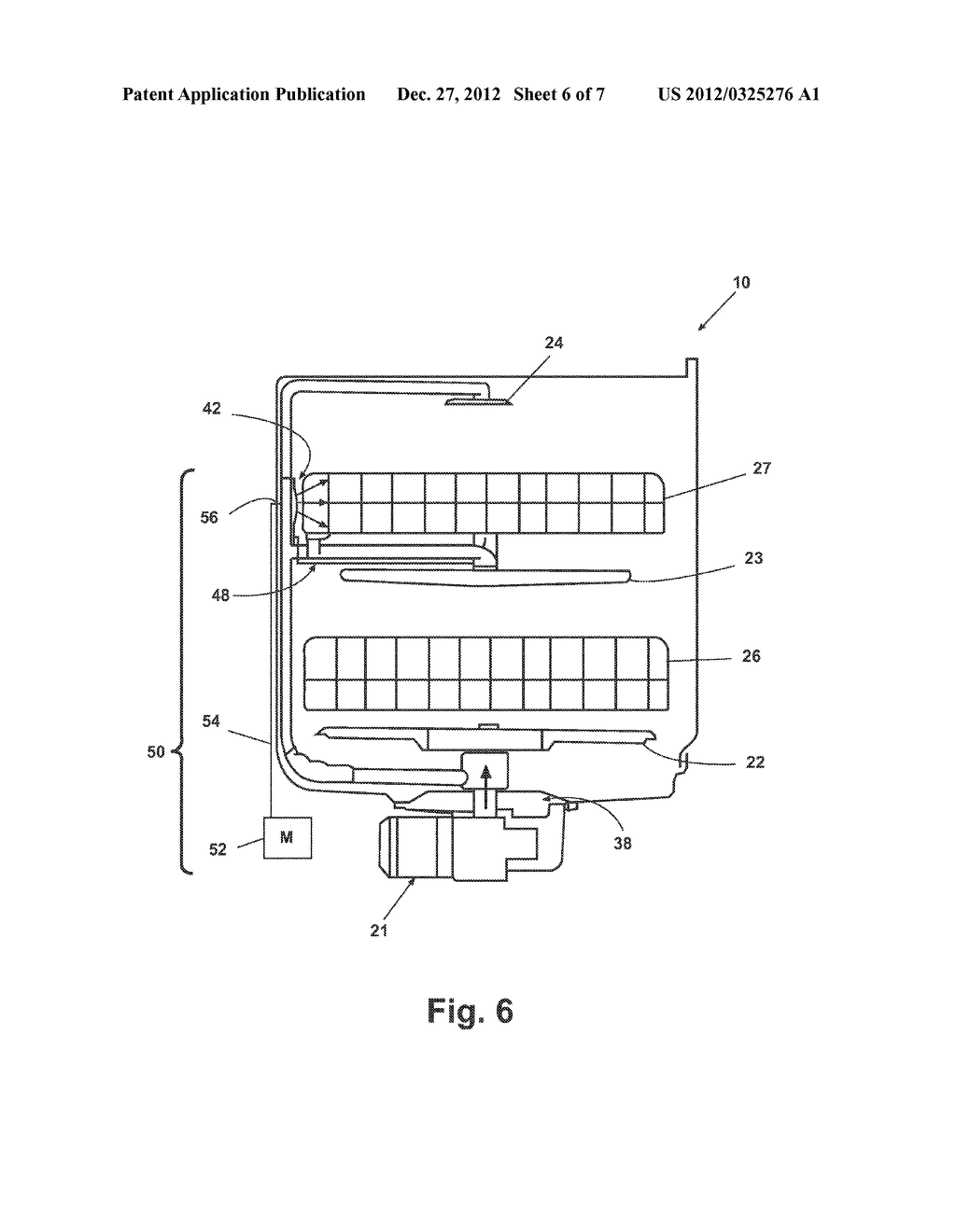 DISHWASHER WITH ROTATING ZONE WASH SPRAYERS - diagram, schematic, and image 07