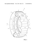 ACOUSTICAL CORE FOR ABSORBING NOISE WITHIN A TIRE INTERIOR CAVITY diagram and image