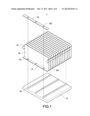 FIN TYPE HEAT SINK FIXING ASSEMBLY diagram and image