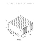 FIN TYPE HEAT SINK FIXING ASSEMBLY diagram and image