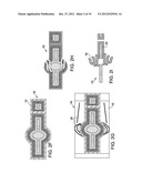 AXIOCENTRIC SCRUBBING LAND GRID ARRAY CONTACTS AND METHODS FOR FABRICATION diagram and image