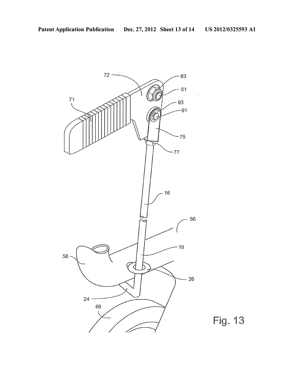 CART BRAKE AND CART WITH USER-OPERABLE BRAKE - diagram, schematic, and image 14