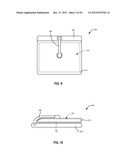 PORTABLE ELECTRONIC DEVICE CASE ACCESSORIES AND RELATED SYSTEMS AND     METHODS diagram and image