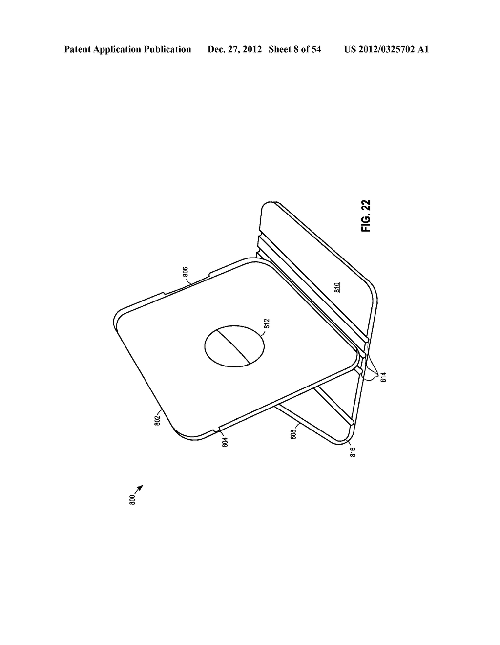 PORTABLE ELECTRONIC DEVICE CASE ACCESSORIES AND RELATED SYSTEMS AND     METHODS - diagram, schematic, and image 09