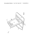 PORTABLE ELECTRONIC DEVICE CASE ACCESSORIES AND RELATED SYSTEMS AND     METHODS diagram and image