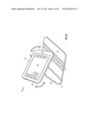 PORTABLE ELECTRONIC DEVICE CASE ACCESSORIES AND RELATED SYSTEMS AND     METHODS diagram and image