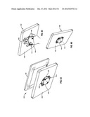 PORTABLE ELECTRONIC DEVICE CASE ACCESSORIES AND RELATED SYSTEMS AND     METHODS diagram and image