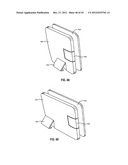 PORTABLE ELECTRONIC DEVICE CASE ACCESSORIES AND RELATED SYSTEMS AND     METHODS diagram and image